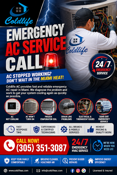 Coldlife AC - Air Conditioner Services Miami