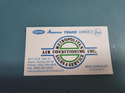 Metropolitan Air Conditioning Inc